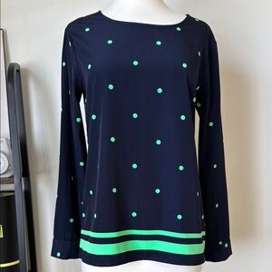 GAP- Silk Polka Dots Blouse